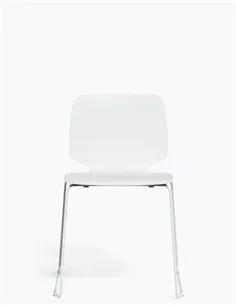 Стілець PEDRALI BABILA 2740 WHITE на полозах 2