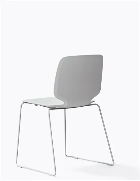 Стілець PEDRALI BABILA 2740 WHITE на полозах