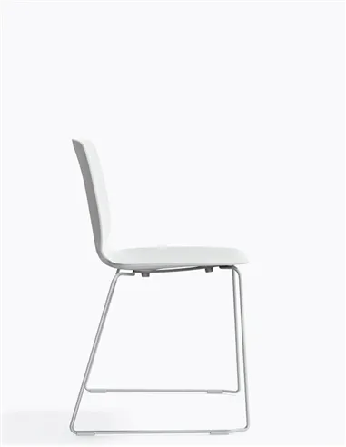 Стілець PEDRALI BABILA 2740 WHITE на полозах