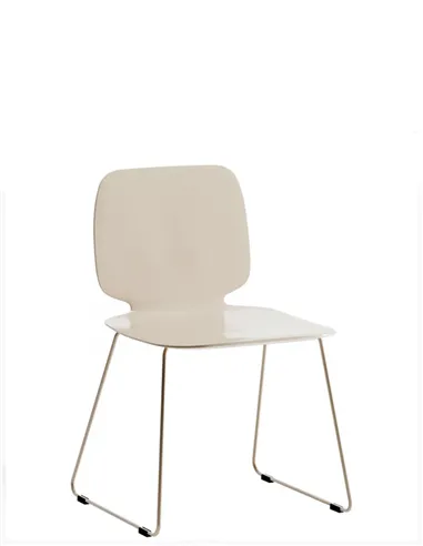 Стілець PEDRALI BABILA 2740 WHITE на полозах
