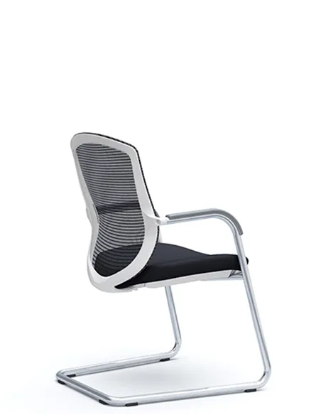 Кресло Okamura Contessa Guest chair Polished для посетителей, на полозьях