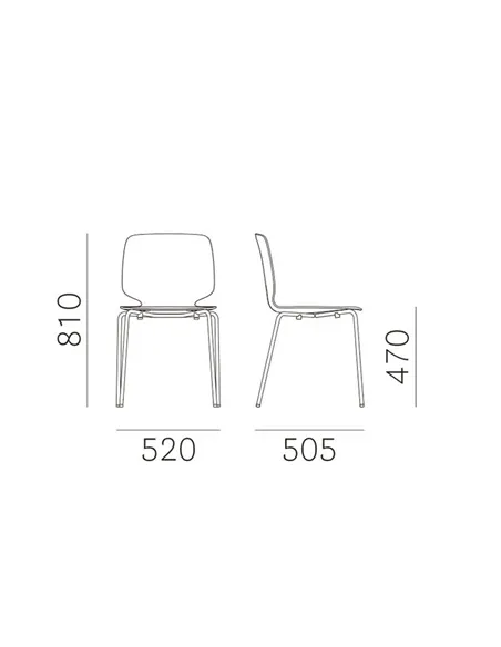 Стул PEDRALI BABILA 2731