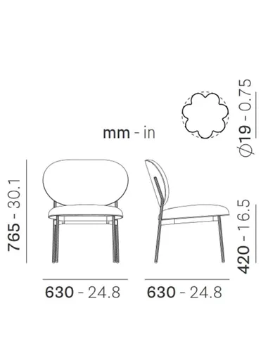 Стул PEDRALI BLUME 2951
