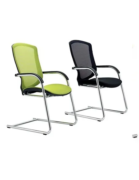 Кресло Okamura Contessa Guest chair Polished для посетителей, на полозьях