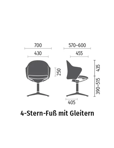 Крісло SEDUS SE:FLAIR FR-120/2214