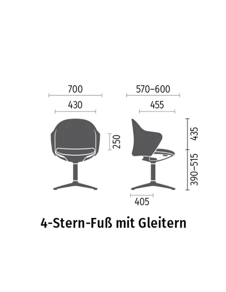 Крісло SEDUS SE:FLAIR FR-120/2214