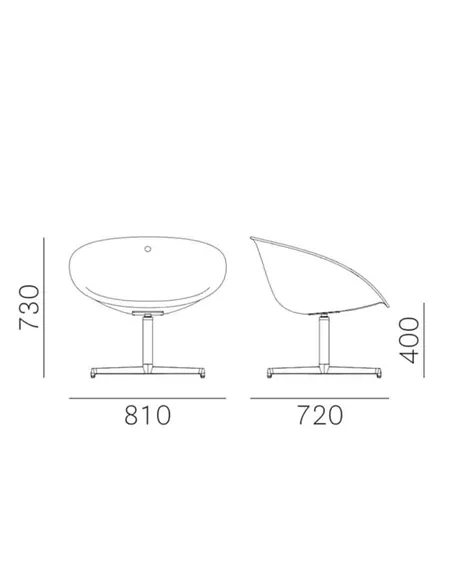Стілець PEDRALI GLISS 360