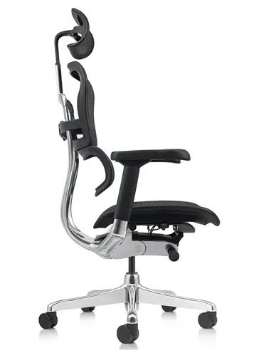 Крісло ERGOHUMAN ELITE 2 (EHE2-AB-HAM-5D-L, сітка T-168-B1 Black), ергономічне