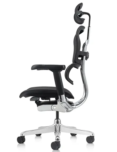 Крісло ERGOHUMAN ELITE 2 (EHE2-AB-HAM-5D-L, сітка T-168-B1 Black), ергономічне