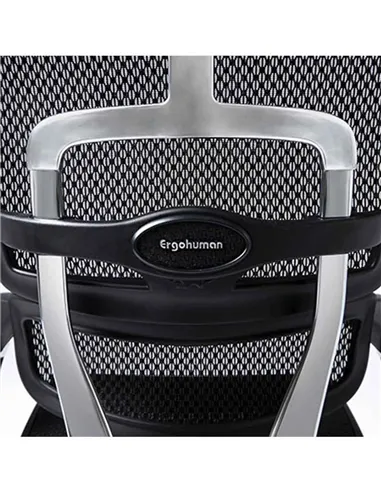 Крісло ERGOHUMAN ELITE 2 (EHE2-AB-HAM-5D-L, сітка T-168-B1 Black), ергономічне