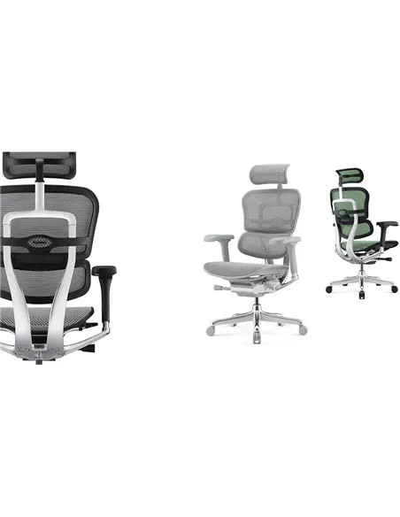 Крісло ERGOHUMAN ELITE 2 (EHE2-AB-HAM-5D-L, сітка T-168-B1 Black), ергономічне