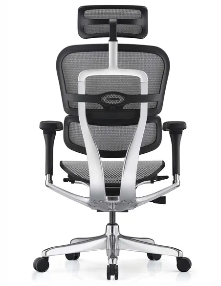 Крісло ERGOHUMAN ELITE 2 (EHE2-AB-HAM-5D-L, сітка T-168-B2 Natural), ергономічне