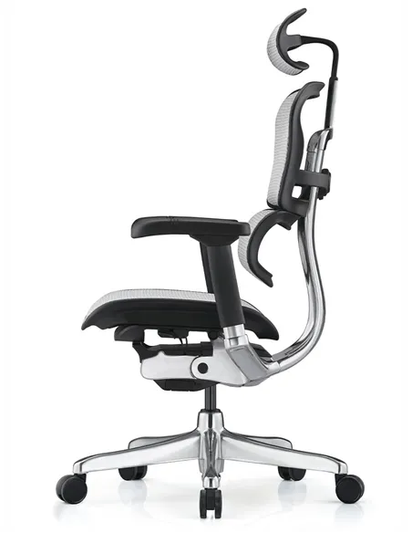 Крісло ERGOHUMAN ELITE 2 (EHE2-AB-HAM-5D-L, сітка T-168-B2 Natural), ергономічне
