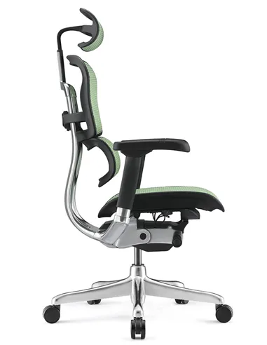 Крісло ERGOHUMAN ELITE 2 (EHE2-AB-HAM-5D-L, сітка T-168-B6 Green), ергономічне