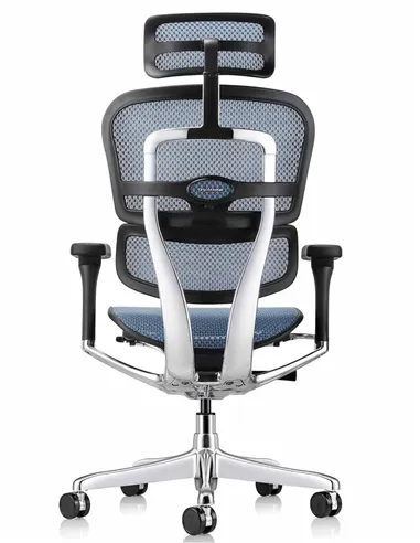 Крісло ERGOHUMAN ELITE 2 (EHE2-AB-HAM-5D-L, сітка T-168-B4 Cobalt), ергономічне