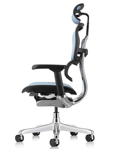 Крісло ERGOHUMAN ELITE 2 (EHE2-AB-HAM-5D-L, сітка T-168-B4 Cobalt), ергономічне
