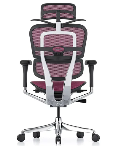 Крісло ERGOHUMAN ELITE 2 (EHE2-AB-HAM-5D-L, сітка T-168-B5 Pink), ергономічне