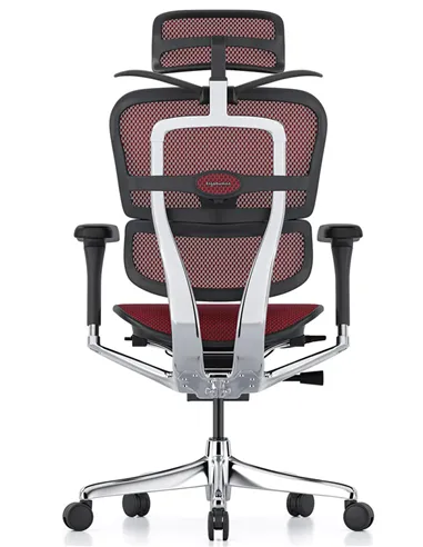 Крісло ERGOHUMAN ELITE 2 (EHE2-AB-HAM-5D-L, сітка T-168-B3 Scarlet), ергономічне
