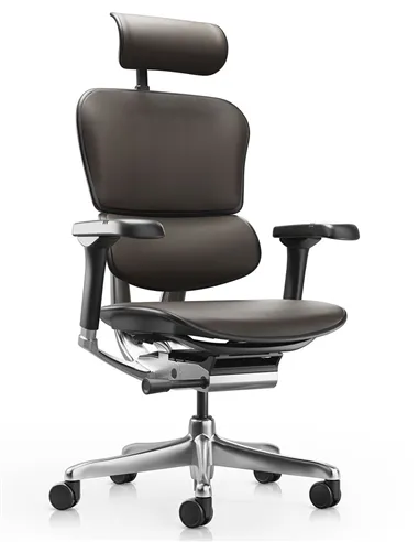 Кресло ERGOHUMAN ELITE 2, BROWN LEATHER, эргономичное