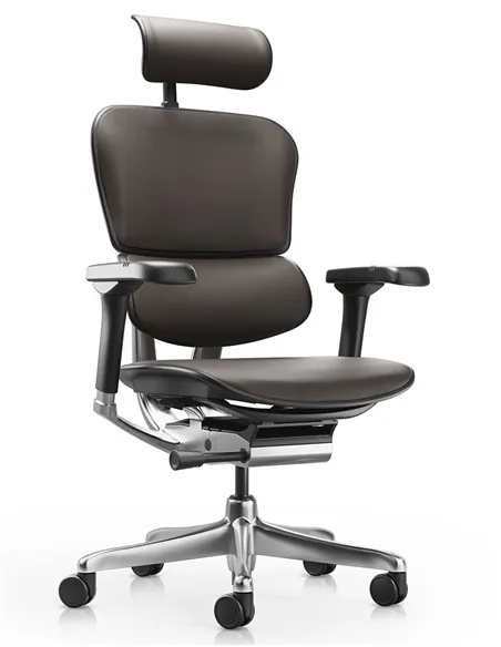 Кресло ERGOHUMAN ELITE 2, BROWN LEATHER, эргономичное