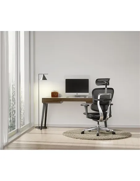 Крісло ERGOHUMAN PROJECT 2 BLACK, ергономічне