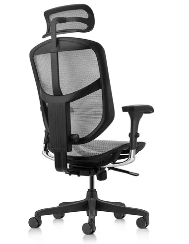 Крісло ENJOY BUDGET 2 GREY MESH  ергономічне