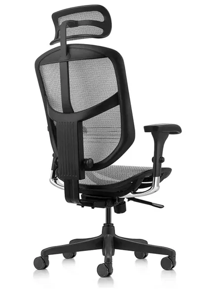 Крісло ENJOY BUDGET 2 GREY MESH  ергономічне