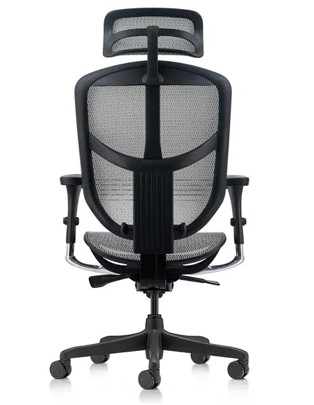 Крісло ENJOY BUDGET 2 GREY MESH  ергономічне