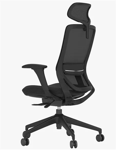 Кресло KRESLALUX SWIFT GHB BLACK, офисное, компьютерное