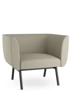 Крісло відвідувача LD SEATING NIDO NI-K1-L-N1 тканинне