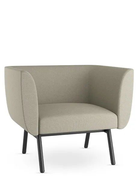 Кресло посетителя LD SEATING NIDO NI-K1-L-N1 тканевое