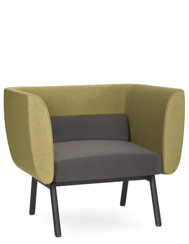 Кресло посетителя LD SEATING NIDO NI-K1-L-N1 тканевое