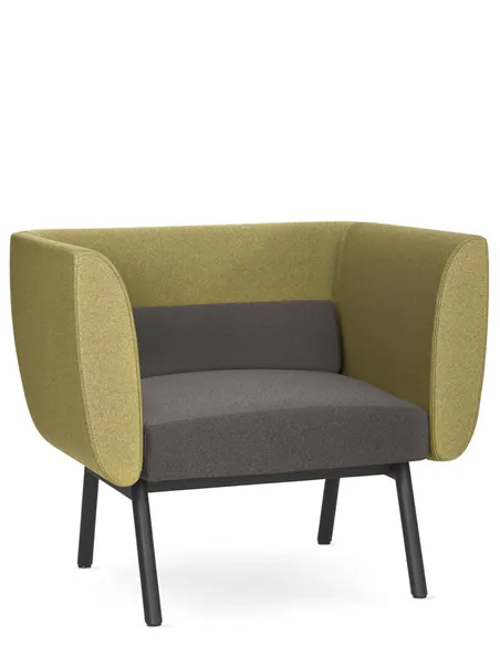 Кресло посетителя LD SEATING NIDO NI-K1-L-N1 тканевое