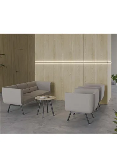 Кресло посетителя LD SEATING NIDO NI-K1-L-N1 тканевое
