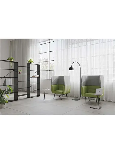 Кресло посетителя LD SEATING NIDO NI-K1-L-N1 тканевое