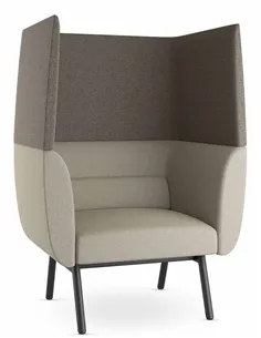 Крісло відвідувача LD SEATING NIDO NI-K1-H-N1 тканинне