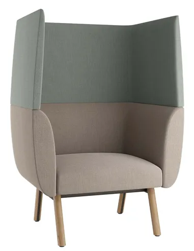 Кресло посетителя LD SEATING NIDO NI-K1-H-N1 тканевое