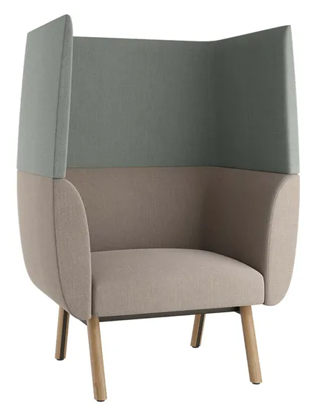 Кресло посетителя LD SEATING NIDO NI-K1-H-N1 тканевое