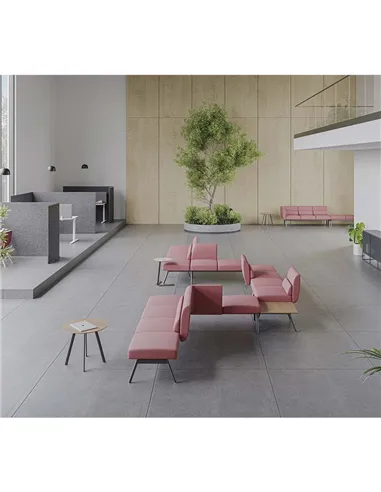Кресло посетителя LD SEATING NIDO NI-K3-L-N1 тканевое