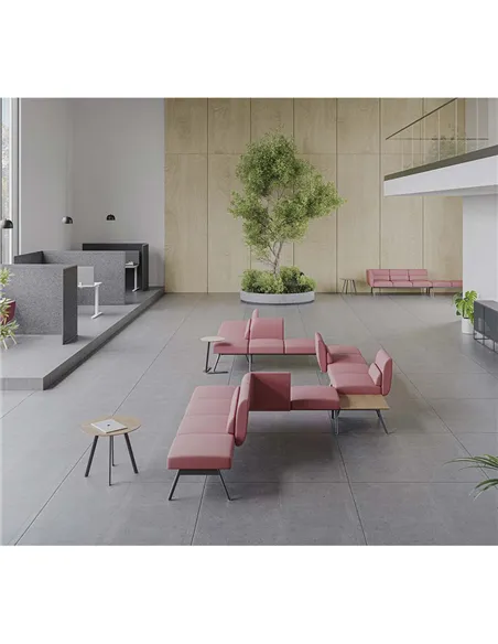 Кресло посетителя LD SEATING NIDO NI-K3-H-N1 тканевое