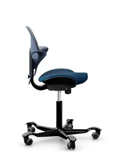 Крісло HAG CAPISCO PULS 8020 Blueberry Black, ергономічне 2
