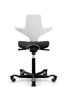 Крісло HAG CAPISCO PULS 8020 White Black, ергономічне