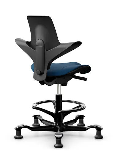 Кресло HAG CAPISCO PULS 8020 Black, эргономичное, с подставкой под ноги