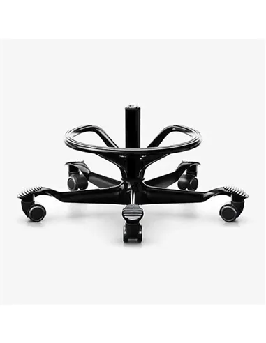 Кресло HAG CAPISCO PULS 8020 Black, эргономичное, с подставкой под ноги