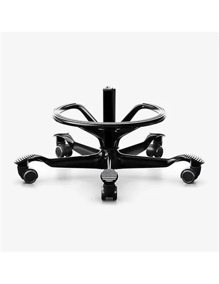 Кресло HAG CAPISCO PULS 8020 Black, эргономичное, с подставкой под ноги