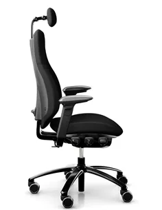 Крісло FLOKK RH MEREO 220 BLACK ергономічне, новозеландська вовна SELECT (GABRIEL) 2