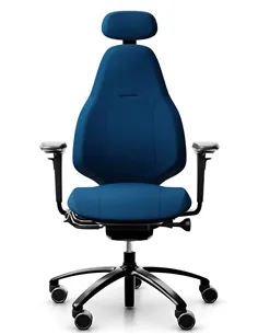 Крісло FLOKK RH MEREO 220 BLACK ергономічне, новозеландська вовна SELECT (GABRIEL)