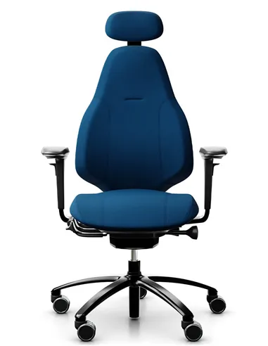 Крісло FLOKK RH MEREO 220 BLACK ергономічне, новозеландська вовна SELECT (GABRIEL)