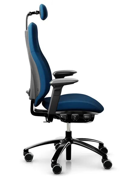 Крісло FLOKK RH MEREO 220 BLACK ергономічне, новозеландська вовна SELECT (GABRIEL)