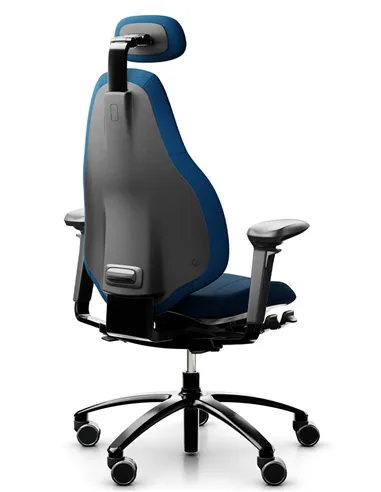 Крісло FLOKK RH MEREO 220 BLACK ергономічне, новозеландська вовна SELECT (GABRIEL)